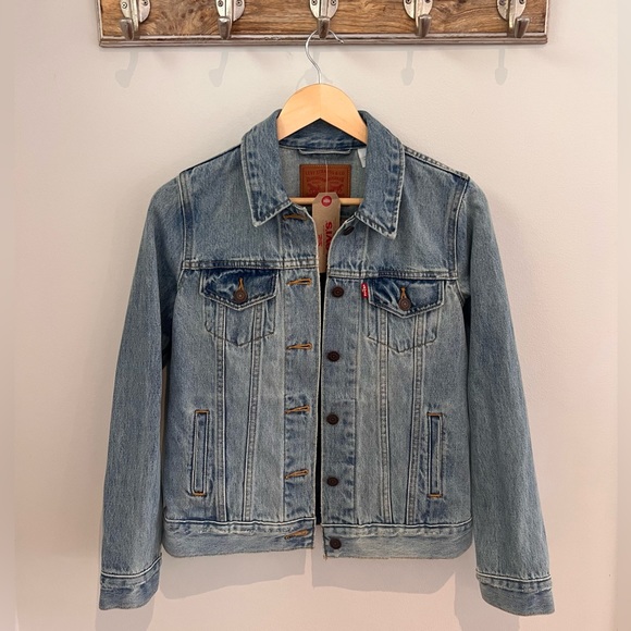 LEVI’S brand new jean jacket size XS - Picture 3 of 5
